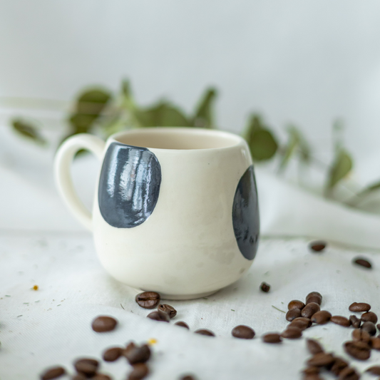 Bubble Seramik Kupa Siyah