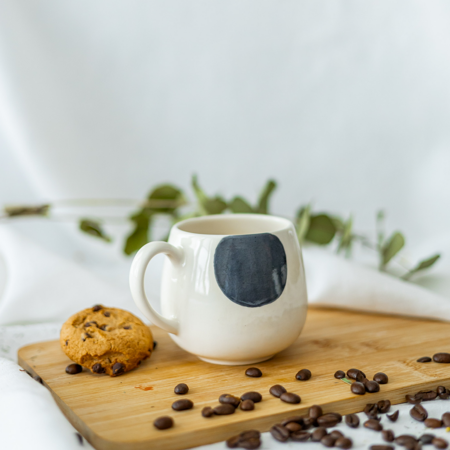 Bubble Seramik Kupa Siyah