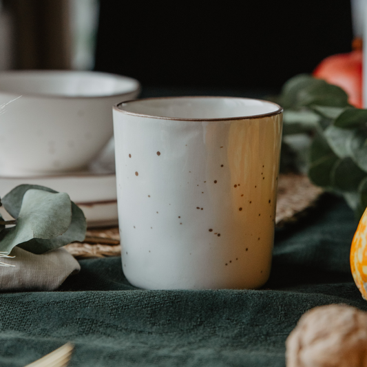 Point Seramik Bardak Beyaz