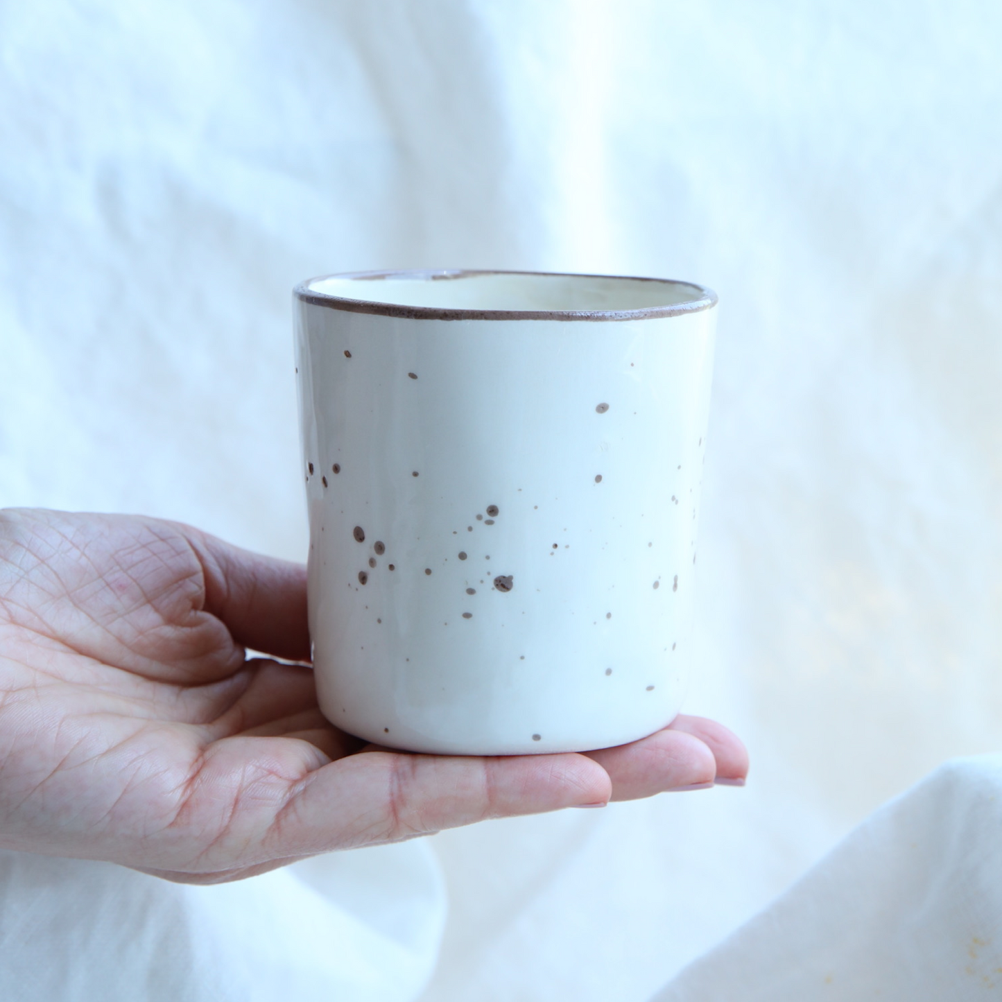 Point Seramik Bardak Beyaz