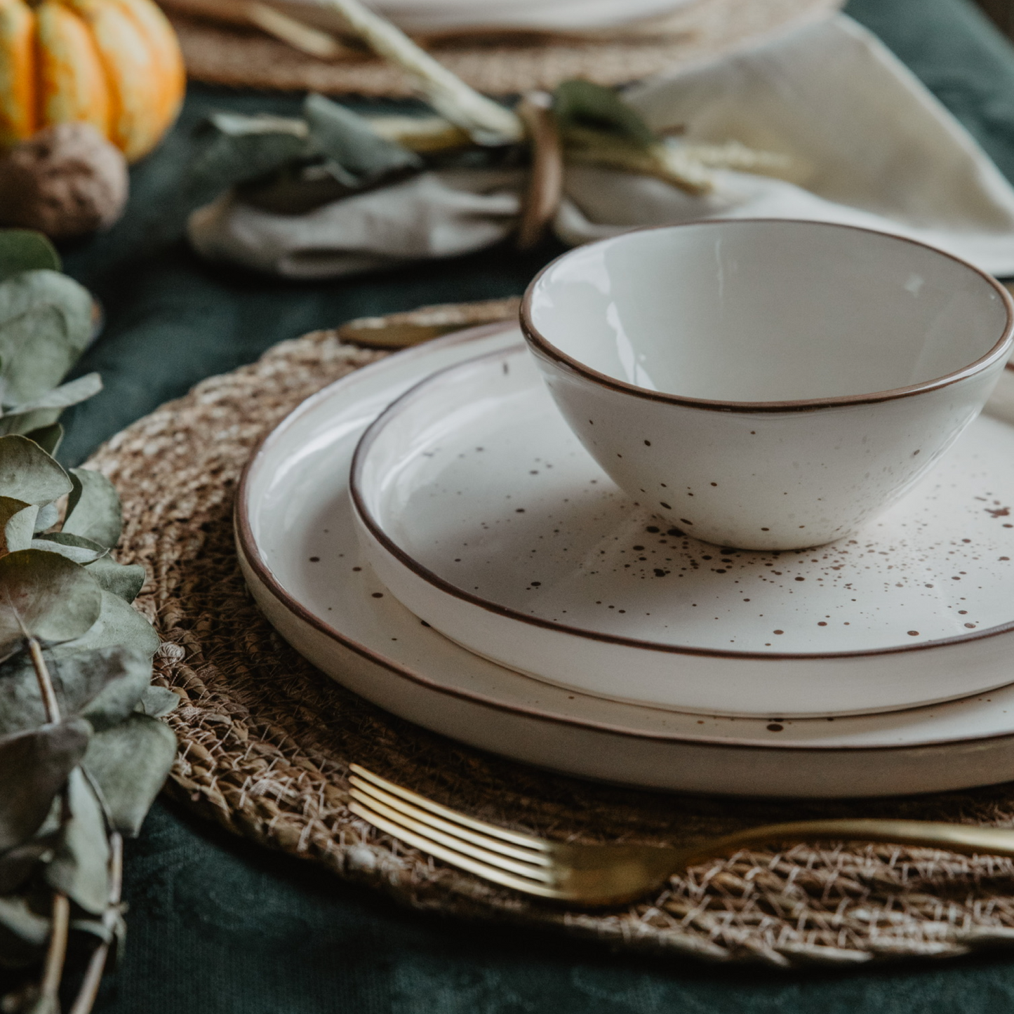 Point Seramik Kase Beyaz