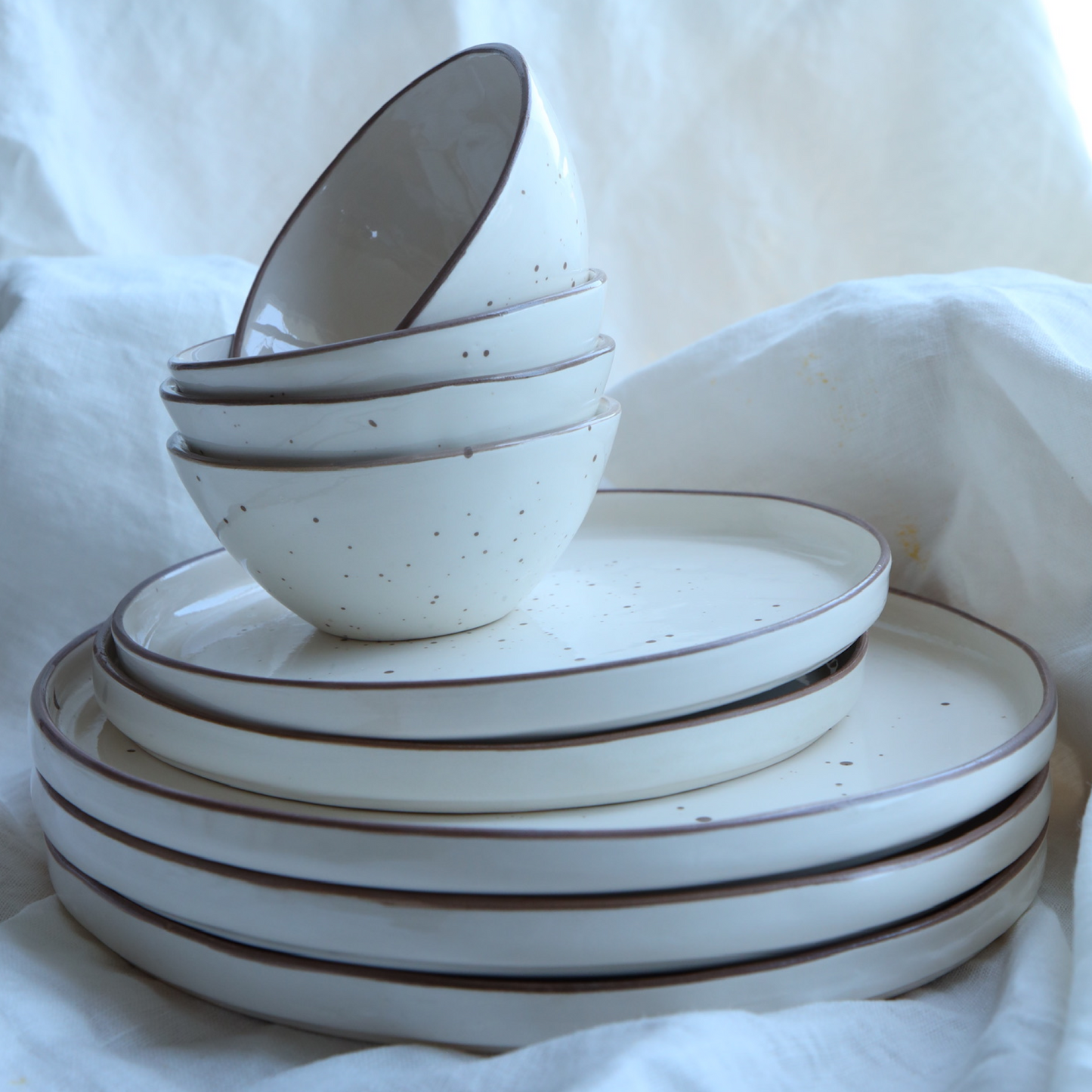 Point Seramik Kase Beyaz