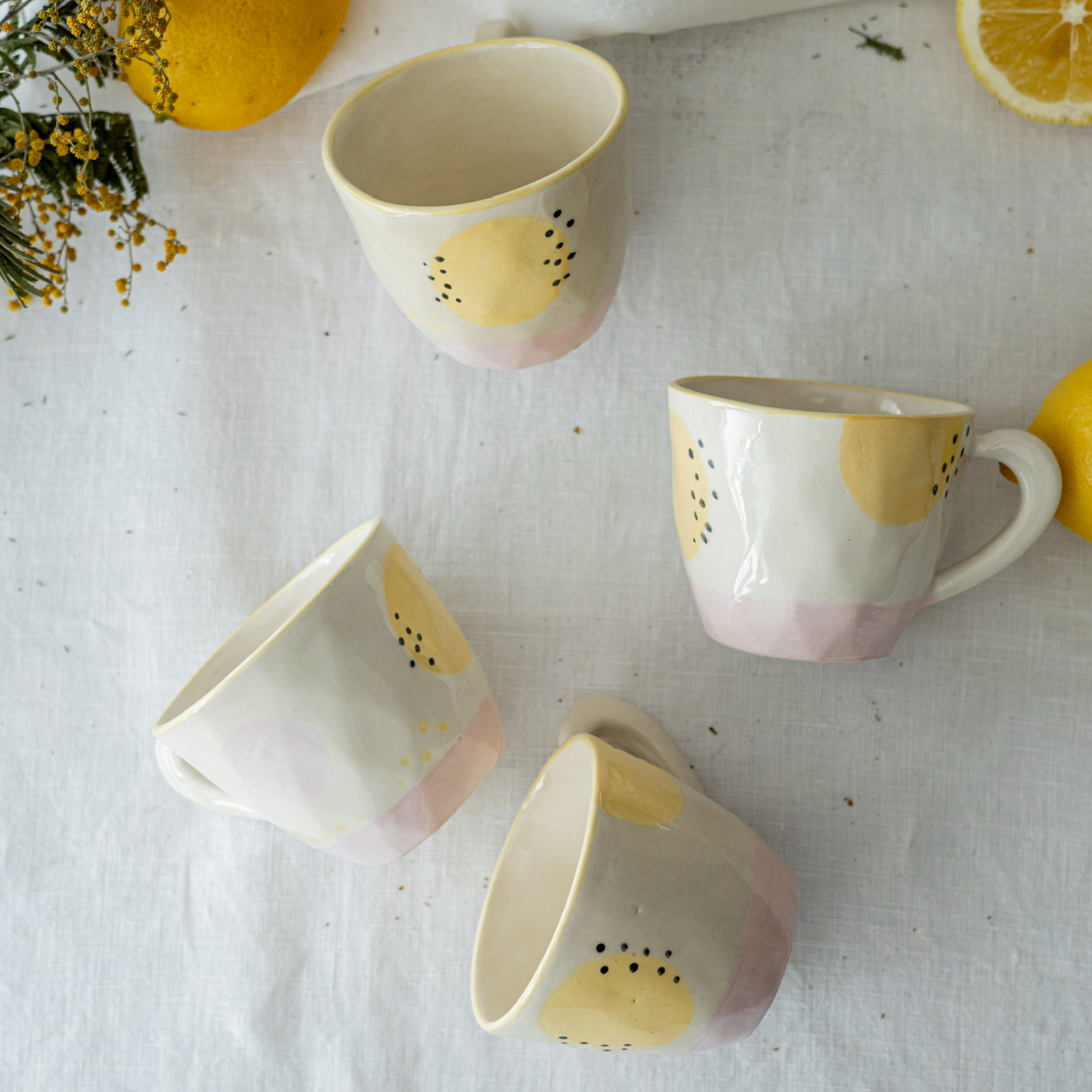 Spring Seramik Fincan