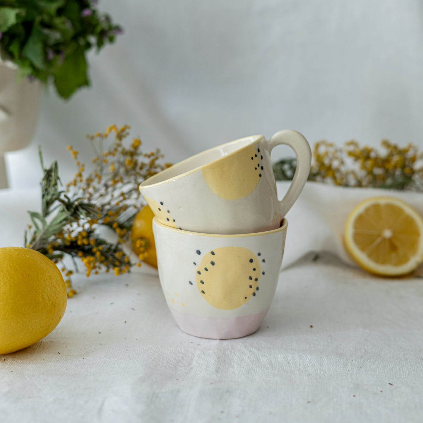 Spring Seramik Fincan