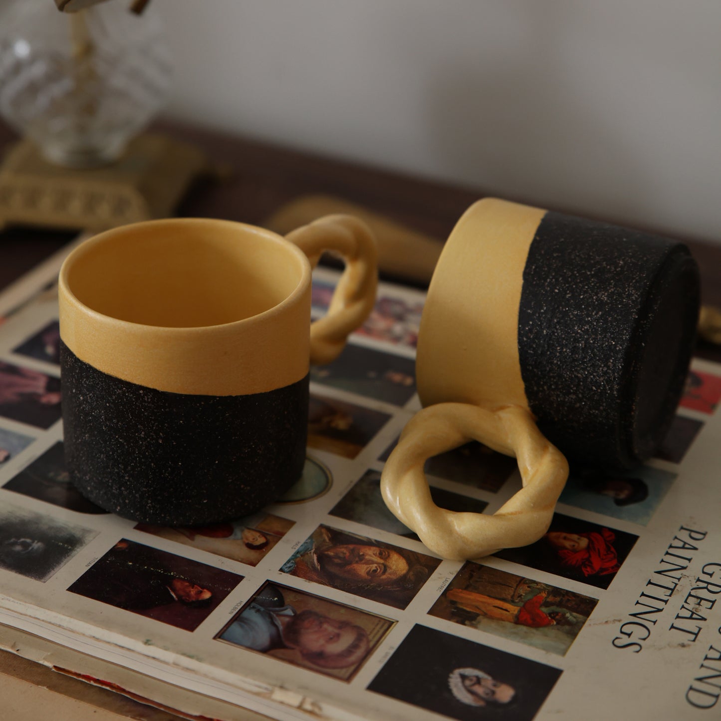 Stone Black Almond Fincan