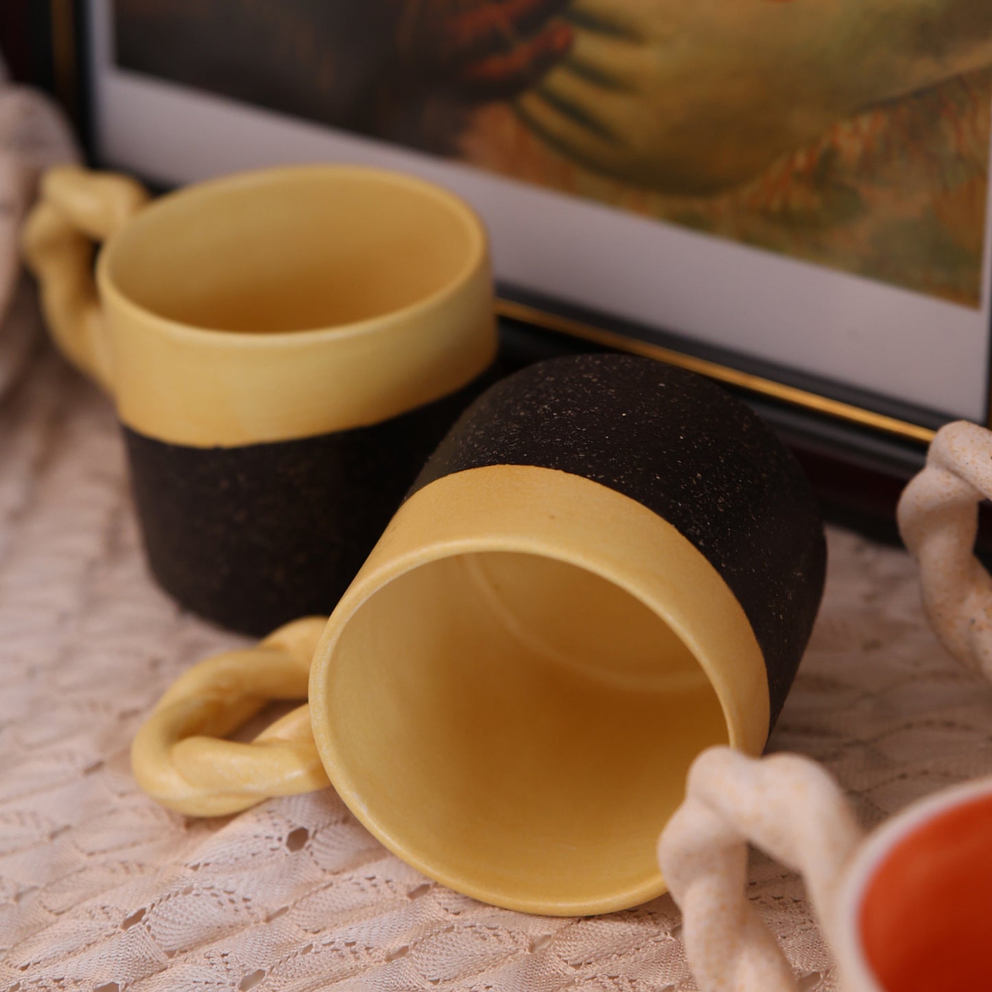 Stone Black Almond Fincan