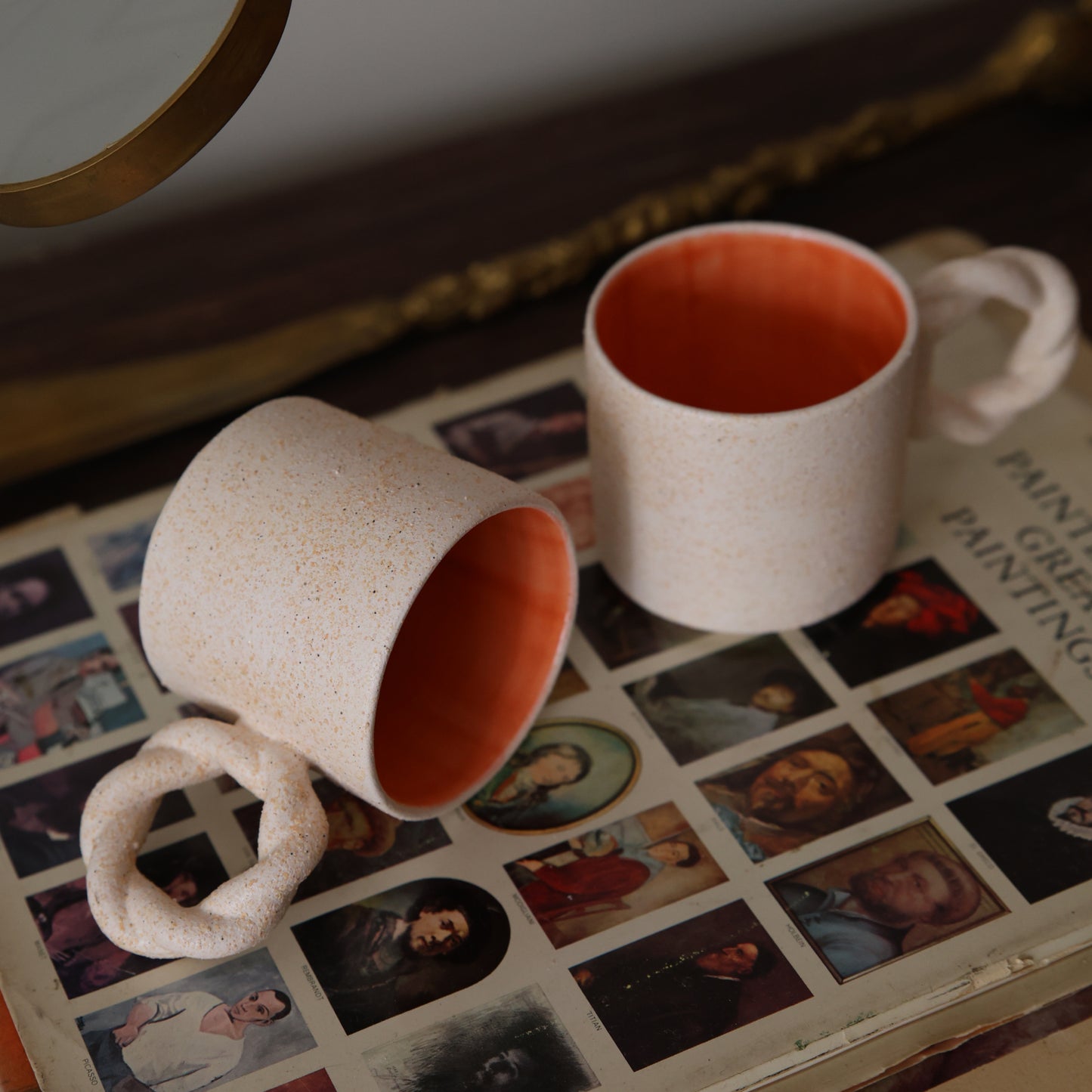 Stone White Magic Fincan